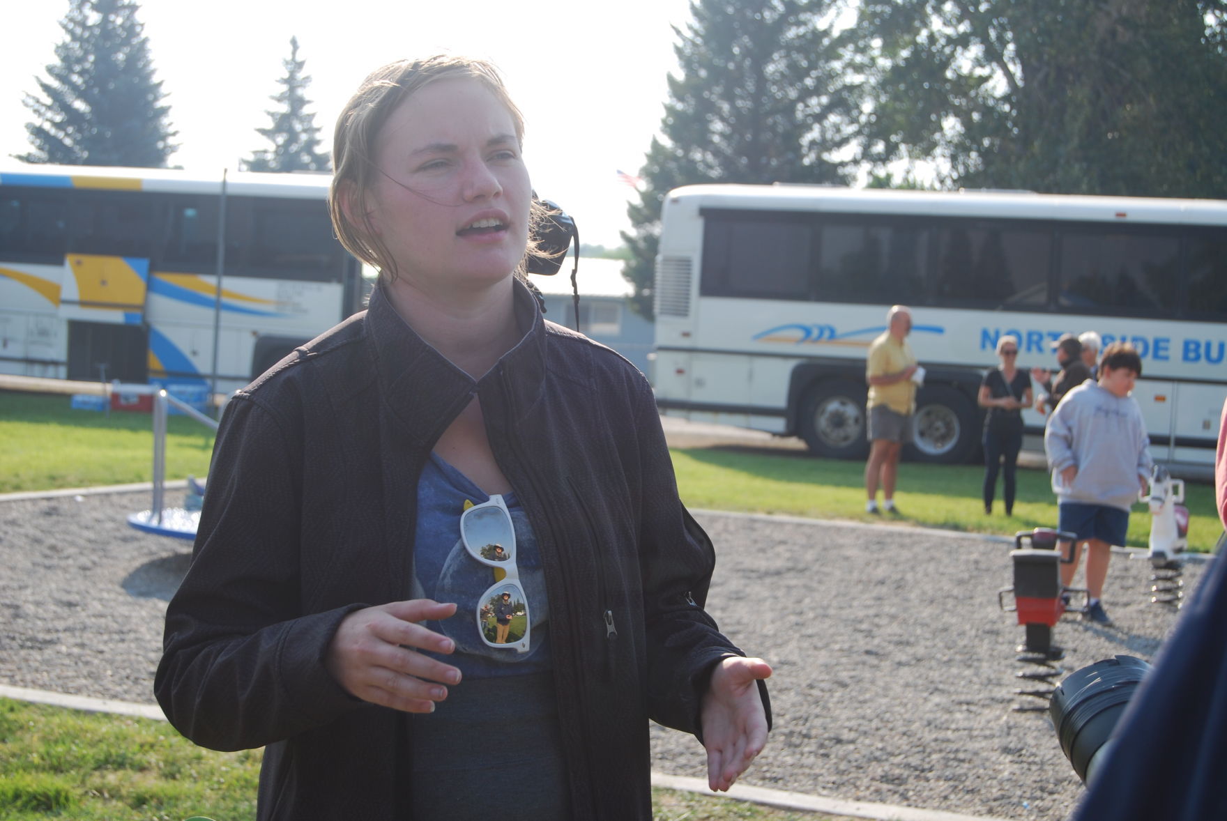 Eclipse bus tour